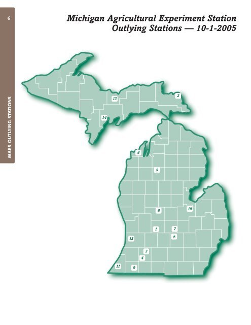 2005 Annual Report - AgBioResearch - Michigan State University