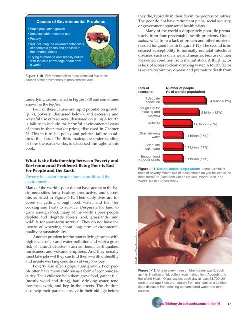 Environmental Problems, Their Causes, and Sustainability 1