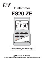 FS20 ZE Funk-Timer - Wohlrabe.info