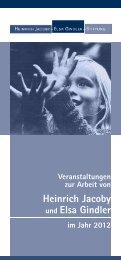 Veranstaltungsplan 2012 - Heinrich Jacoby - Elsa Gindler - Stiftung