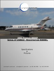 2003 hawker 800xp serial nÂº 258622 registration n800el pictures