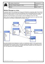 19 Weitere Ãbungen zu Joins.pdf - von Uwe Homm