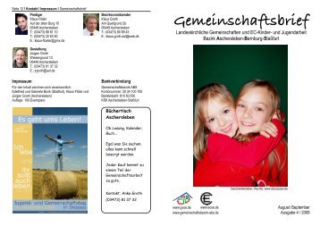 Vorschau von âGB-ABS-2008-04, Layout 1â - gemeinschaftsbezirk ...