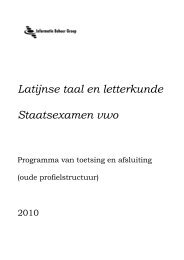 2010, pta staatsexamen Latijn (oude profielstructuur) - Stilus