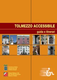 TOLMEZZO ACCESSIBILE - Provincia di Udine