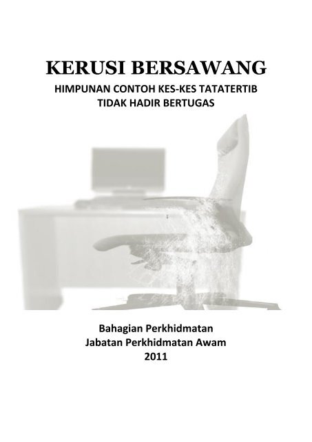 Kerusi Bersawang - Kementerian Pengajian Tinggi