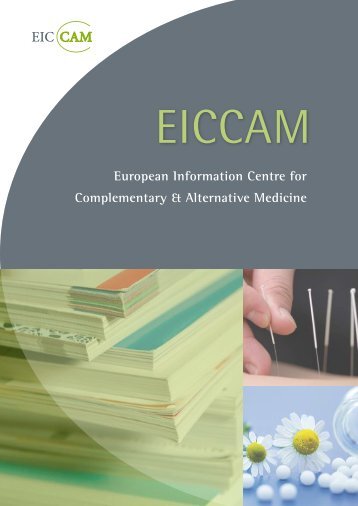 European Information Centre for Complementary ... - eiccam