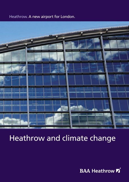 Heathrow Airport's emissions reductions efforts - Airports Council ...