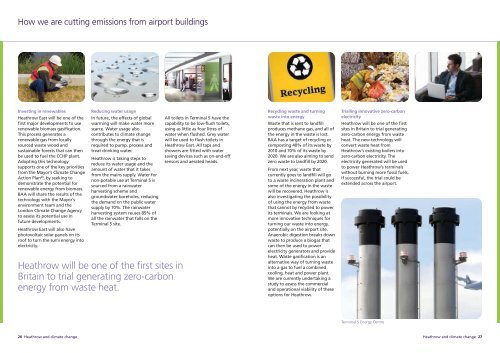 Heathrow Airport's emissions reductions efforts - Airports Council ...