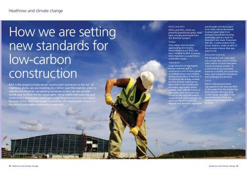 Heathrow Airport's emissions reductions efforts - Airports Council ...