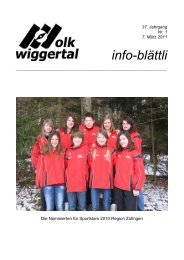 Nr. 1 2011 - OLK Wiggertal