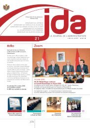Journal de l'Administration nÂ°21 Format PDF, 1,77 Mo