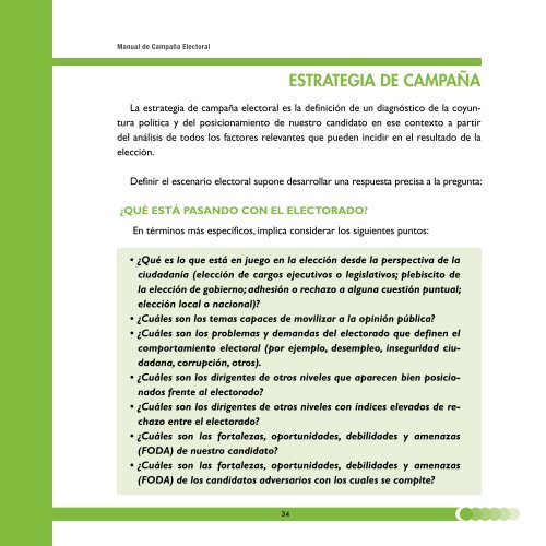 MANUAL DE CAMPAÑA ELECTORAL - ODCA