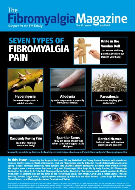 to see a FREE copy of Fibromyalgia Magazine - UK Fibromyalgia