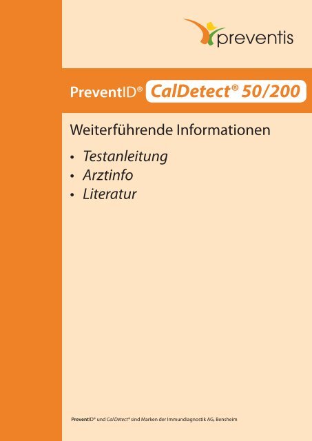 Cal Detect® 50 / 200 - MD Doctors Direct