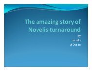 The amazing story of turnaround of Novelis