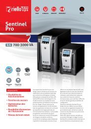Sentinel Pro - Riello UPS