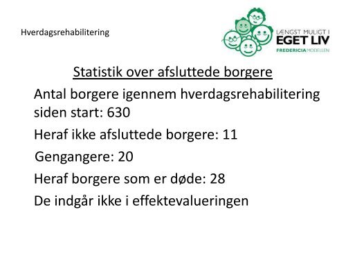 Hverdagsrehabilitering i praksi - ucf.dk