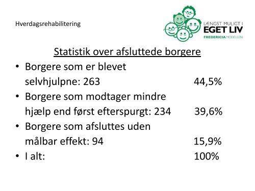 Hverdagsrehabilitering i praksi - ucf.dk