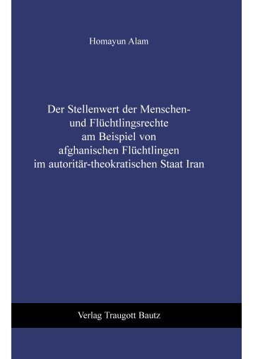 und Flüchtlingsrechte am Beispiel von afghanischen Flüchtlingen im