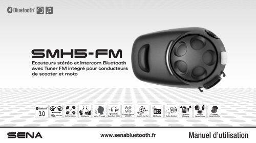 SMH5 FM - Sena Bluetooth