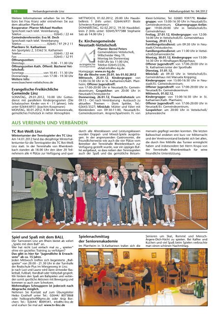Ausgabe Nr. 4 vom 25.01.2012 - Verbandsgemeindeverwaltung ...