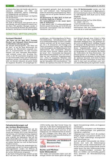 Ausgabe Nr. 4 vom 25.01.2012 - Verbandsgemeindeverwaltung ...