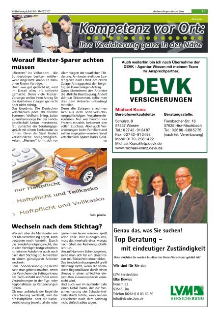 Ausgabe Nr. 4 vom 25.01.2012 - Verbandsgemeindeverwaltung ...