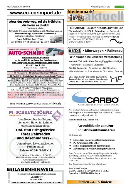 Ausgabe Nr. 4 vom 25.01.2012 - Verbandsgemeindeverwaltung ...