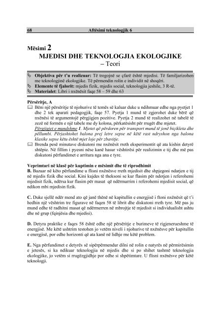 LibÃ«r mÃ«suesi AftÃ«sim teknologjik 6, 7 - Media Print