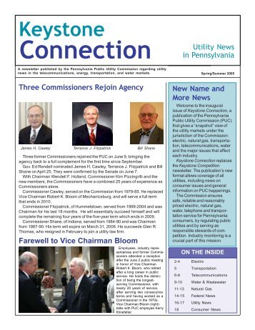 Spring/Summer Edition of Keystone Connection - Pennsylvania ...