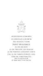 Apostolisches Schreiben 'Evangelii gaudium', Papst Franziskus