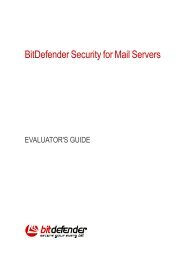 BitDefender Security for Mail Servers