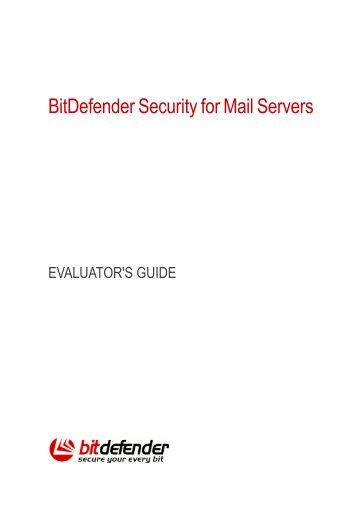 BitDefender Security for Mail Servers