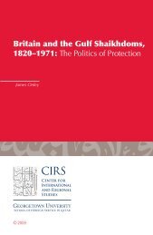 Britain and the Gulf Shaikhdoms, 1820â1971 - College of Social ...