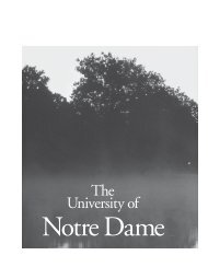 General Student Information - Registrar - University of Notre Dame