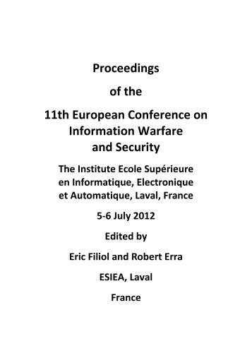 Proceedings of the 11th European Conference on Information ...