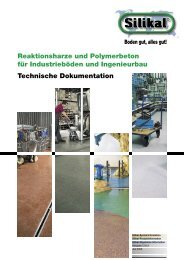 Technische Dokumentation Silikal-D-0607-V2