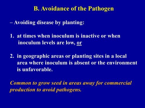 BOT 552: PLANT DISEASE MANAGEMENT