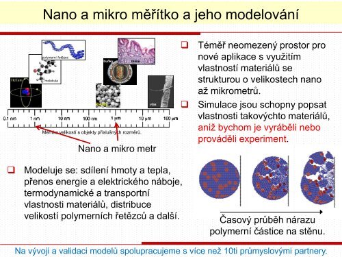 Modelování - Vysoká škola chemicko-technologická v Praze