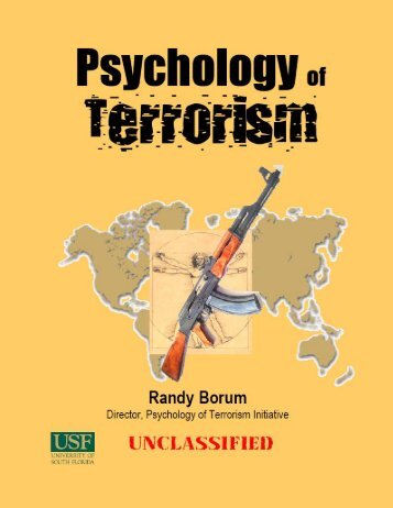 Psychology of Terrorism - National Criminal Justice Reference Service