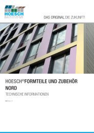 5.1.1 Formteile und Zubehör - Nord - Hoesch Bausysteme GmbH