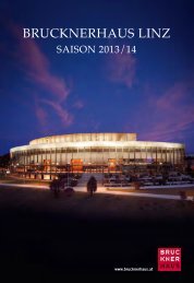 Saisonprogramm zum Download als PDF (4MB) - Brucknerhaus