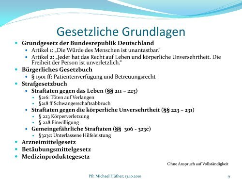 Entscheidung - Evangelische Krankenhausseelsorge Bayern