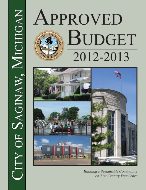 2012-2013 Budget - City of Saginaw MI