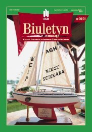 Wersja PDF - Biuletyn AGH