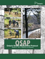 OSAP Manual Ver 9 June 2013 - Toronto and Region Conservation ...