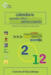 Page 1 calendario raccolta rifiuti porta a porta Modalità e giorni di ...