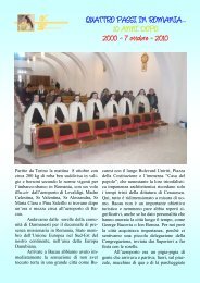 Quattro passi in Romania... dieci anni dopo - Suore Carmelitane di ...