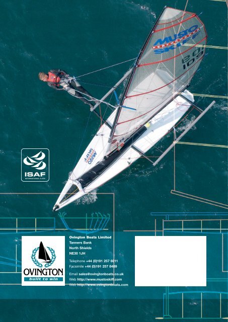 Class Brochure - Musto Performance Skiff